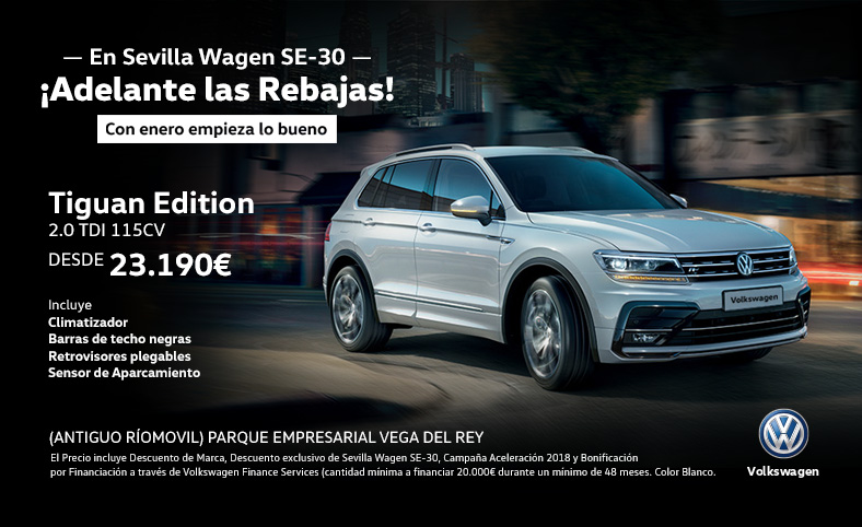 Oferta coche Volkswagen Tiguan en Sevilla